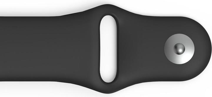 Produktbild Hama 00086230 Smartwatch-Zubehör Band Schwarz Silikon (Silikon, Rostfreier Stahl)