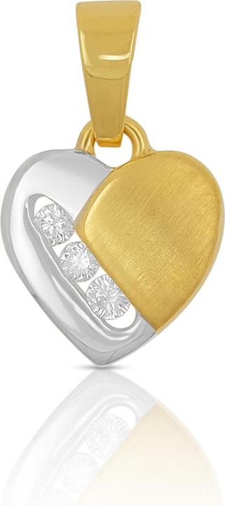 Muau Herz (750/18K Gelbgold)