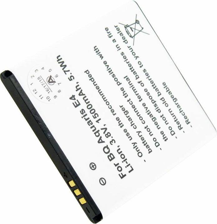 Produktbild AccuCell Akku BQ Aquaris E4 B46, BQ 1700