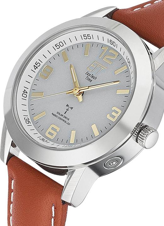 Immagine prodotto ETT ELS-11495-12L Orologio radiocomandato a energia solare Gobi da donna 34mm 5ATM (Orologio radiocontrollato, 34 mm)