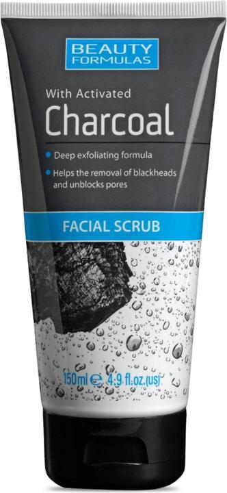Actual product image Beauty Formulas Charcoal Facial Scrub (Exfoliation, 150 ml)