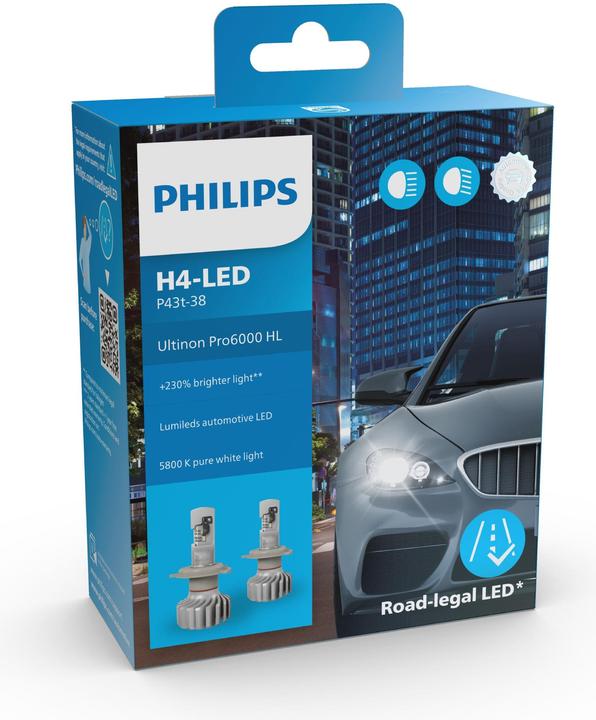 Image du produit Philips Ultinon Pro6000 HL (H4)