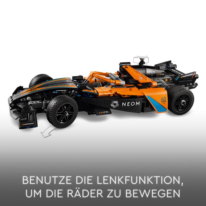 Actual product image LEGO NEOM McLaren Formula E Race Car (42169, LEGO Technic)