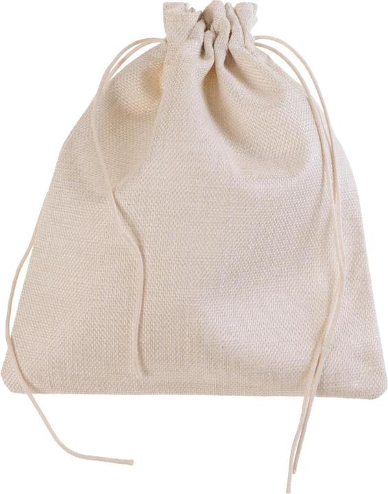 FTM Cotton/linen fabric bag, 5 pieces, beige