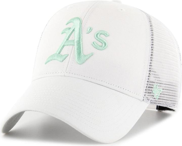 47 Brand Snapback Cap - Branson Oakland Athletics Weiss