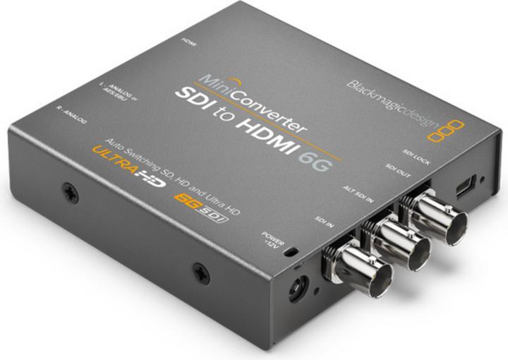 Actual product image Blackmagic Mini Converter SDI-HDMI 6G (Camera Converter)