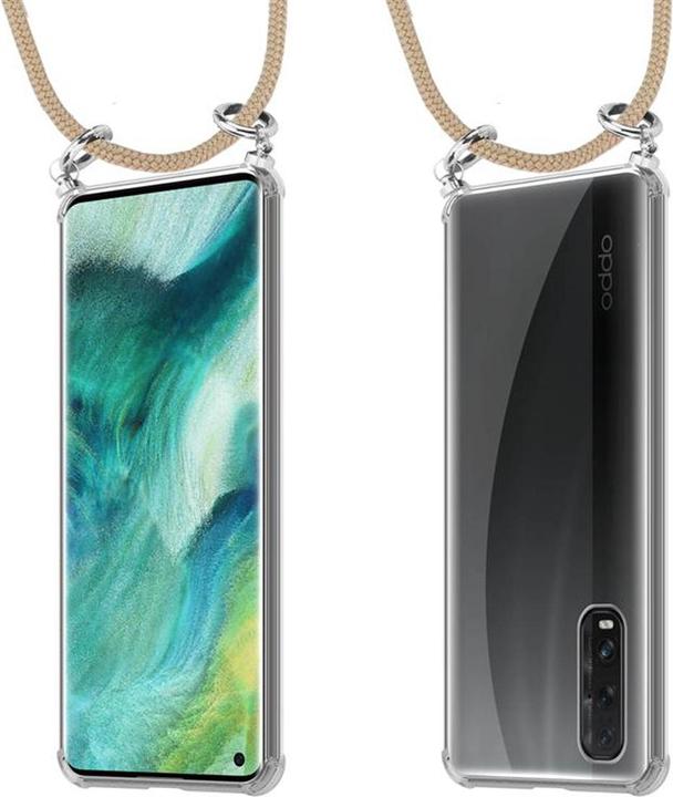 Produktbild Cadorabo TPU Handy Kette SILBER Cover