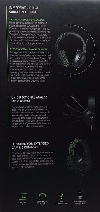 Produktbild Razer Kraken USB (PS4/PC/Mac) (Kabelgebunden)