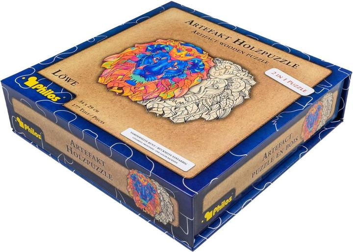 Actual product image Philos Artefact Wooden Puzzle in Lion (177 pieces)