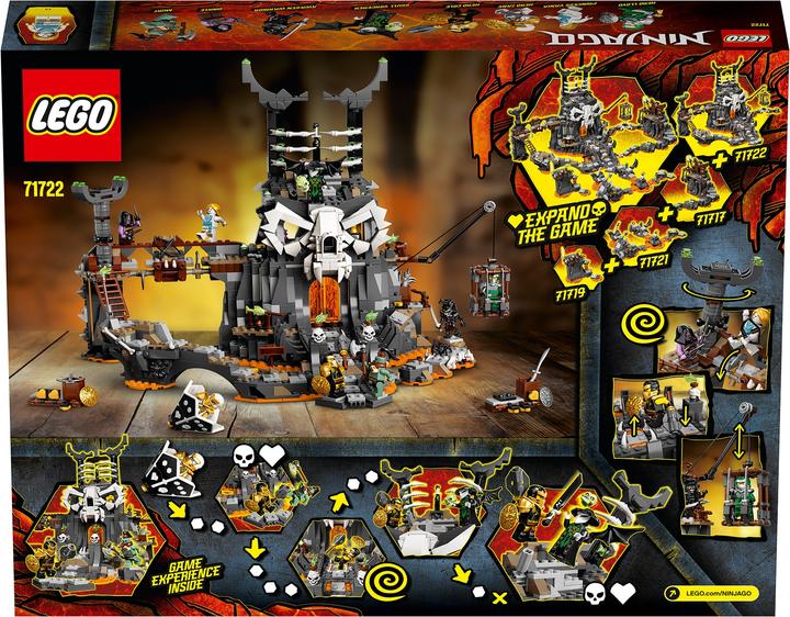 Image du produit LEGO Donjon du mage crâne (71722, LEGO Ninjago)