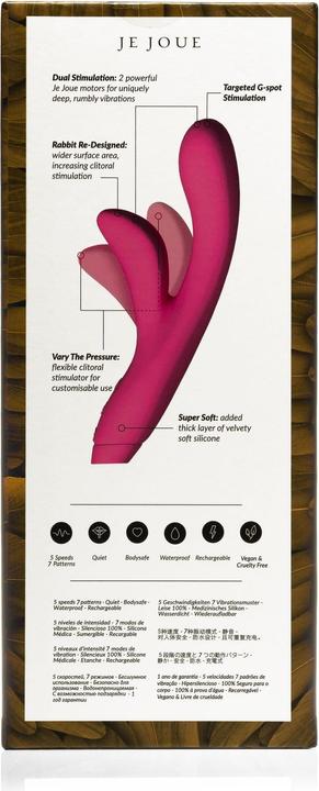 Image du produit Je Joue Vibromasseur Hera Rabbit Fuchsia