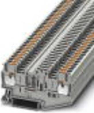 Image du produit Phoenix Contact PT 2,5-TGB 3210192 Borne de sectionnement Nombre de pôles : 2 0.14 mm² 2.50 mm² Gris 50 pcs.