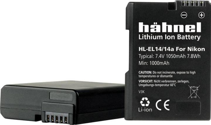 Produktbild Hähnel Ersatzakku HLX-EL14, für Ni EN-EL14 (Kamera Akku)