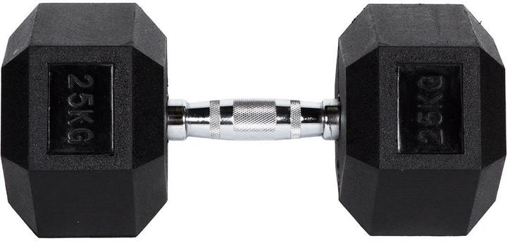 Actual product image Fitcom Hex Dumbbell 25 kg (1 x 25 kg)