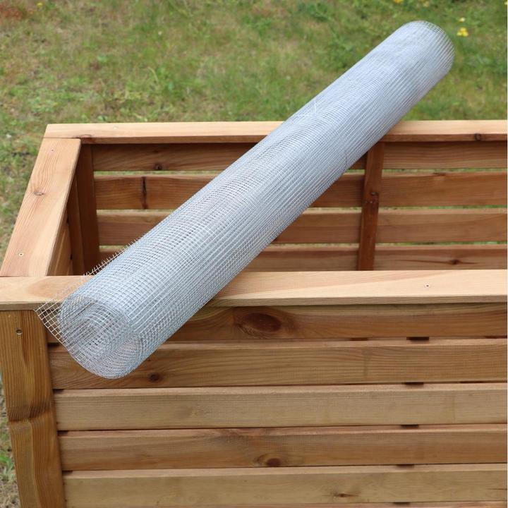 Produktbild Siena Garden Siena Hochbeetgitter verzinkt 2,10 x 1,10 m 6,3 x 6,3 mm/ 0,55 mm stark