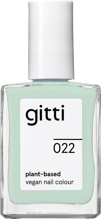Actual product image Gitti no. 022 Nail Polish Frosty Mint (Frosty Mint, Colour paint)