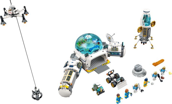 Productafbeelding LEGO Maanonderzoekbasis (60350, LEGO Stad)