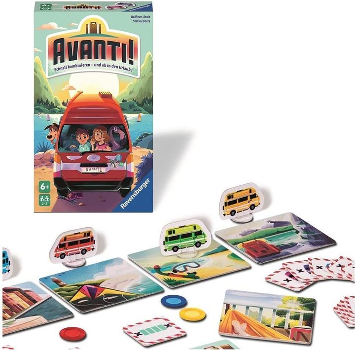 Actual product image Ravensburger Avanti (German, French, Italian)