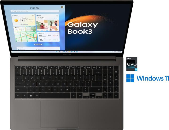 Immagine prodotto Samsung Galaxy Book3 (15.60", Intel Core i5-1335U, 16 GB, 512 GB, DE)