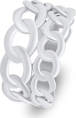 Brilio Silver - Bold silver ring RI092W - Circuit: 56 mm (56)