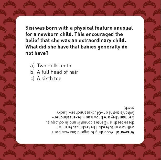 Produktbild Sisi-Quiz (zweisprachig englisch / deutsch) (Deutsch, Englisch)