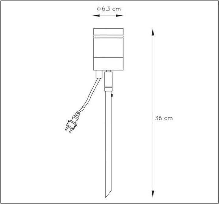 Produktbild Lucide Arne (350 lm, GU10, IP44)