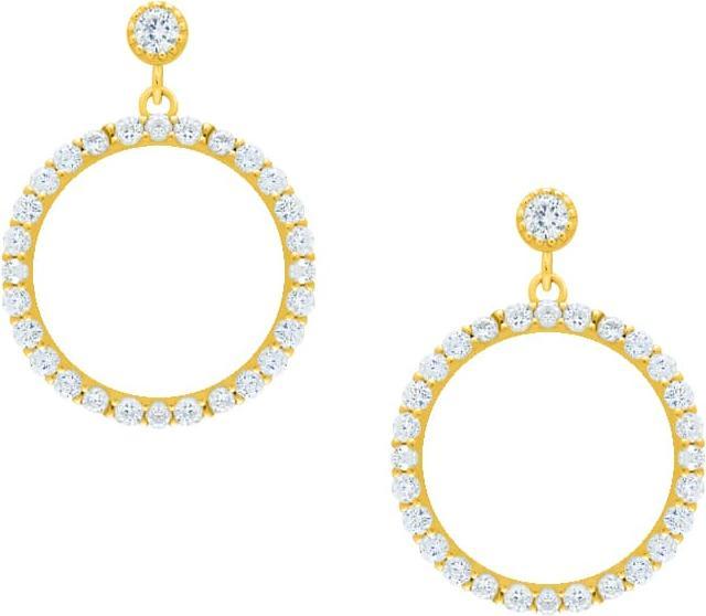 Produktbild Candy Ohrringe Lilleo, Sterling Silber 925, vergoldet (925er Sterlingsilber, 18k vergoldet)