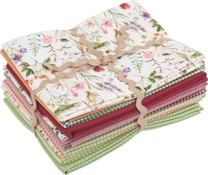 Produktbild Westfalenstoffe Stoffpaket "Florenz", 12 Stoffe à 48 x 48 cm