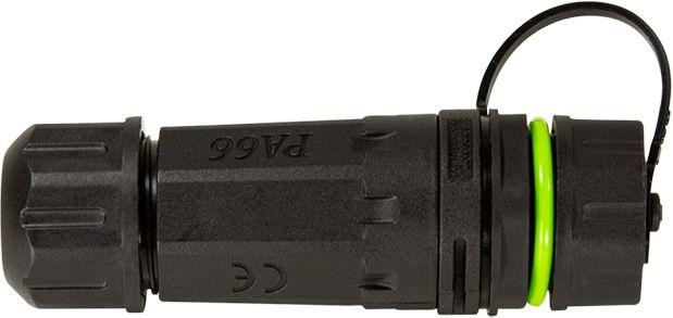 Immagine prodotto LogiLink Connettore duplex SC impermeabile con guaina per cavi e cappuccio di protezione (Accoppiamento di rete)