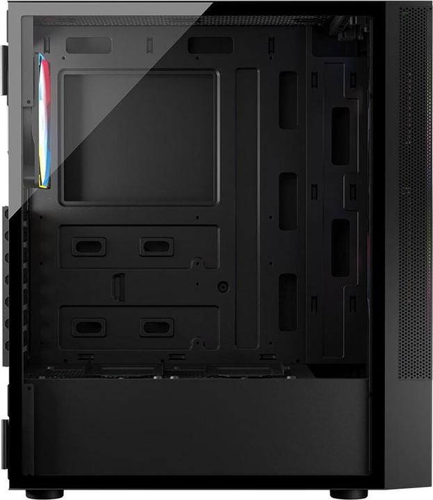 Actual product image Logic ARYA ARGB MINIDI USB 3.0 case black (ATX)