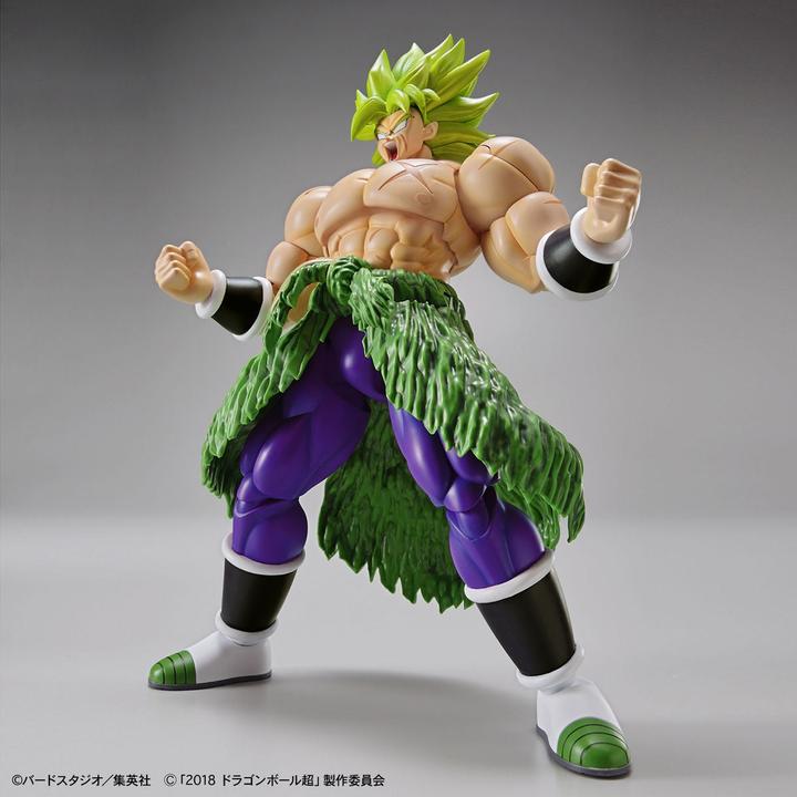 Actual product image Banpresto Model Kit Dragon Ball Funkoe Rise Super Saiyan Broly Fullpow