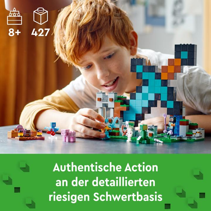 Actual product image LEGO 21244 The Sword Outpost (21244, LEGO Minecraft)