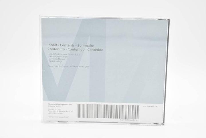 Produktbild Siemens Logo! Soft Comfort V8, 1License (1 User, unbegrenzt)