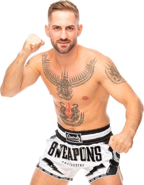 Produktbild 8Weapons 8 WEAPONS Muay Thai Shorts Carbon Snow Night (XL)