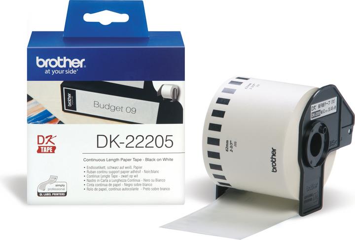 Actual product image Brother Dk-22205