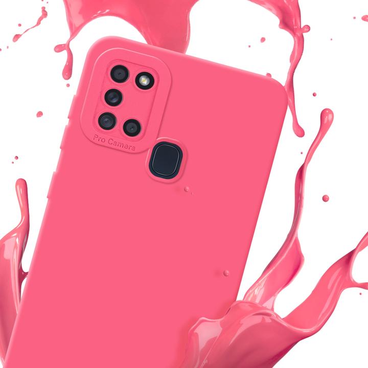 Actual product image Cadorabo Case for Samsung Galaxy A21s in TPU Fluid LM162 Style (Samsung Galaxy A21s)