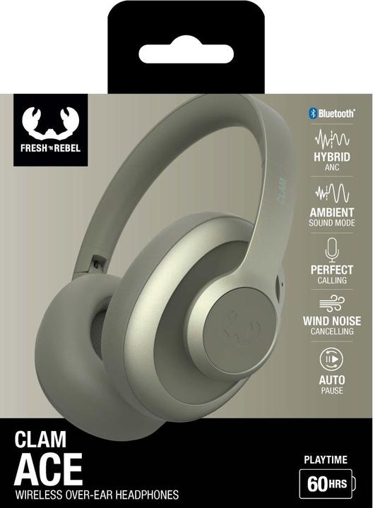Image du produit Fresh'N Rebel Clam Ace (ANC, 50 h, Sans fil)