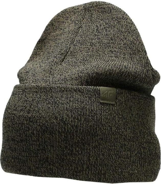 Produktbild 4F žiemos Cap H4Z22-CAM005 Khaki melanžis R. L