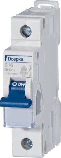 Doepke Interruttore UC B 40A 1p 230V 10kA 1TE 50Hz IP20