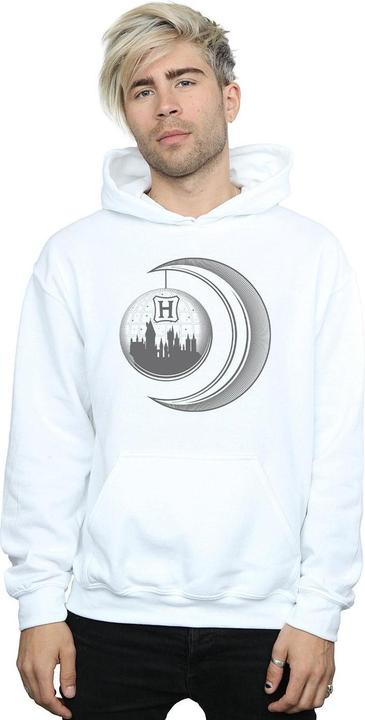 Immagine prodotto Hogwarts Moon Felpa con Cappuccio Uomo (S)