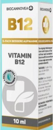 Immagine prodotto Biocannovea Vitamina B12 (1 Pezzo/i, Goccia, 52 g)