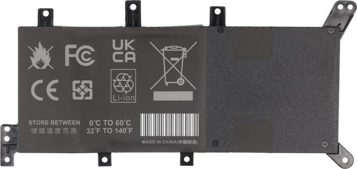 Actual product image AccuCell ASUS X555 battery, C21N1347 (5000 mAh)