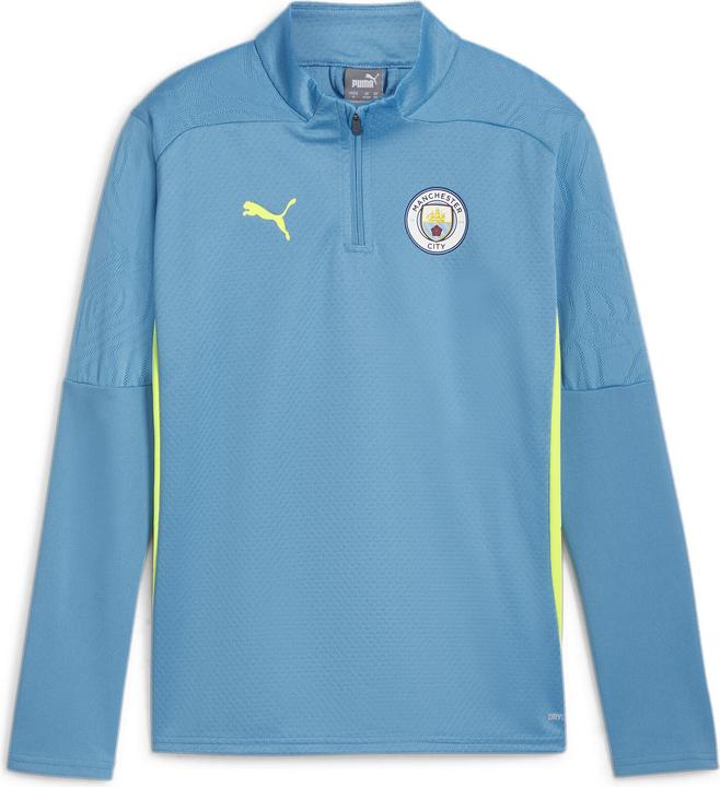 Puma MCFC Training 1/4 Zip Top Jr (176)
