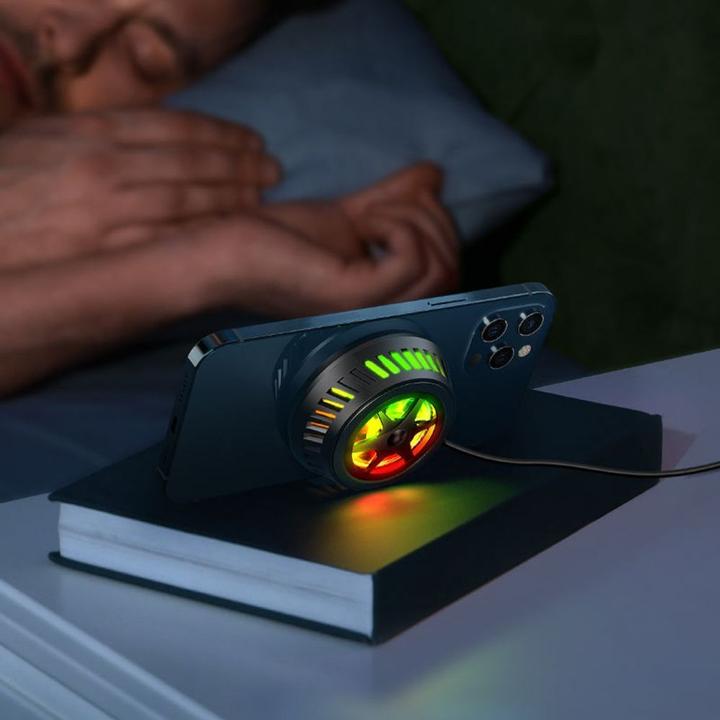 Image du produit Acefast chargeur sans fil à induction avec système de refroidissement gris foncé (E2) (10 W)