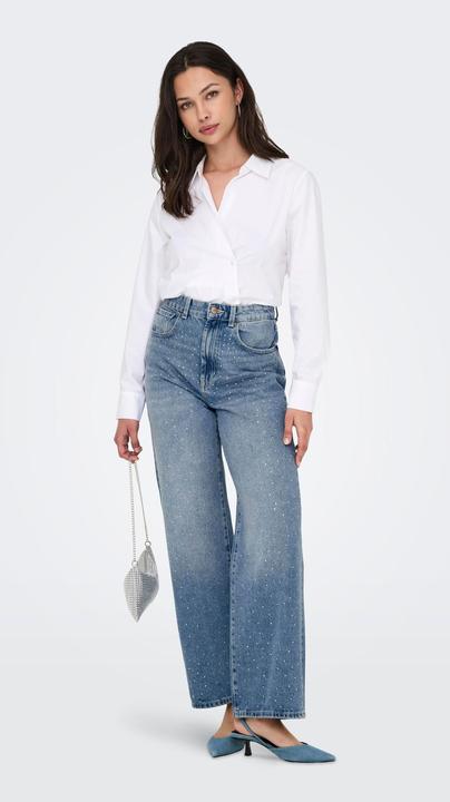Immagine prodotto Only ONLHOPE Hohe Taille Weiter Beinschnitt Jeans Jeans mit weitem Bein (W29/L32)