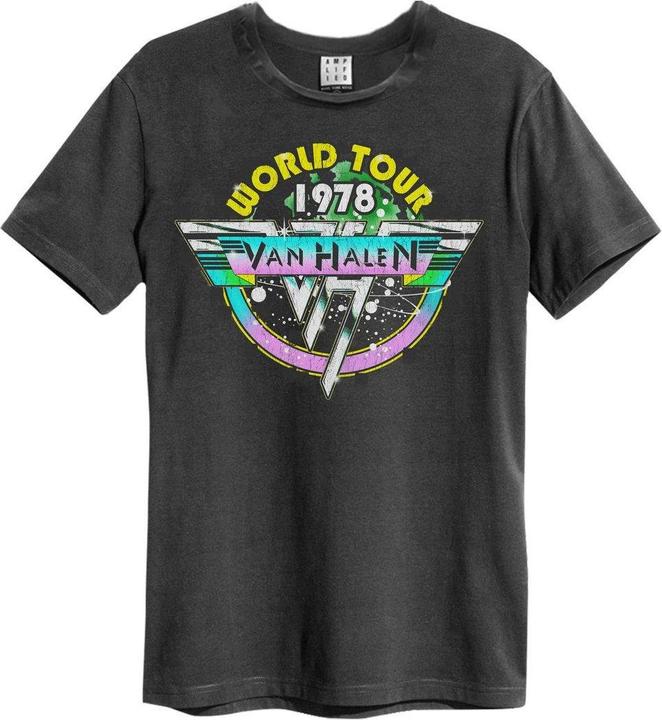 Amplified TShirt Erwachsene Welttournee 78 Van Halen