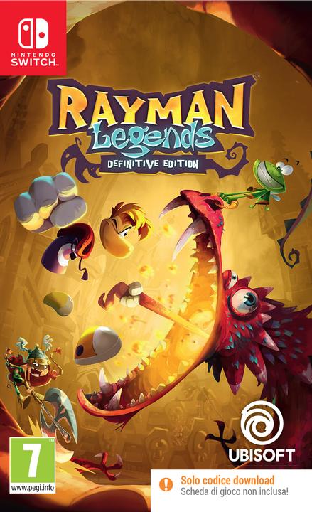 Immagine prodotto Ubisoft Rayman Legends Definitive Edition (Code in Box) (Switch Lite, Switch OLED, Switch, DE)