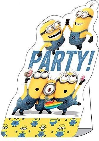Produktbild Minions Einladungen