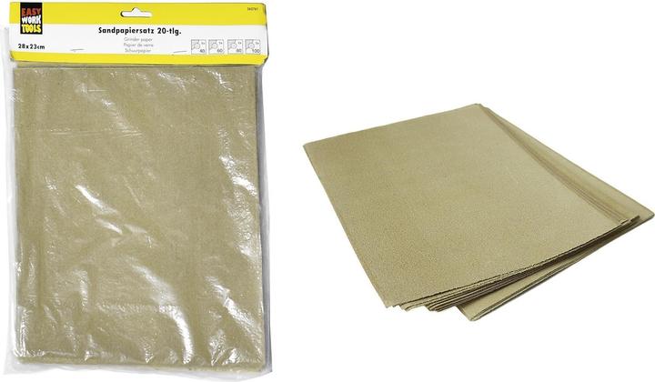 Easy Work Sandpaper set (40, 60, 80, 100)