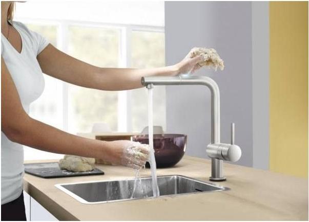 Produktbild Grohe Minta Touch Elektronische Einhand-Spültischbatterie